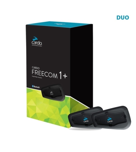 דיבורית בלוטוס זוגית לקסדה Cardo FREECOM1 Plus DUO