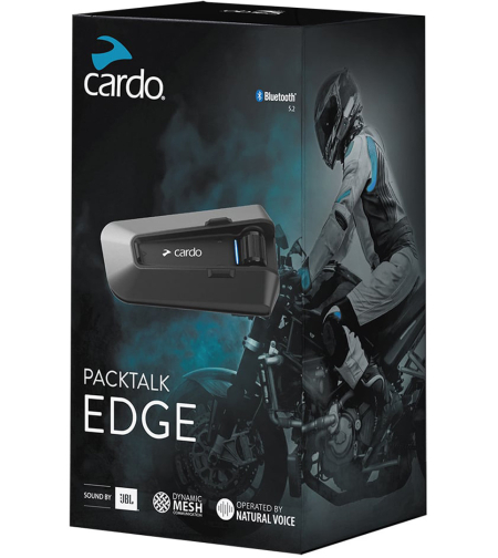דיבורית בלוטוס לקסדה Cardo Packtalk EDGE יחיד