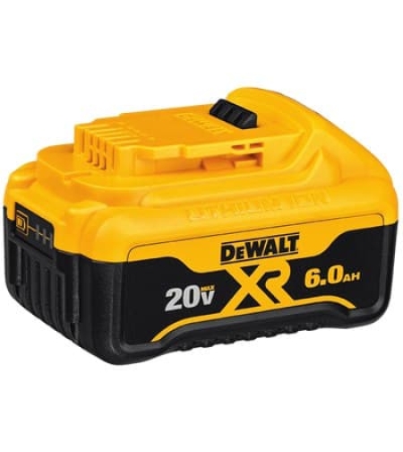 סוללה דיוולט 6AH 20V/18V ליתיום Dewalt DCB206