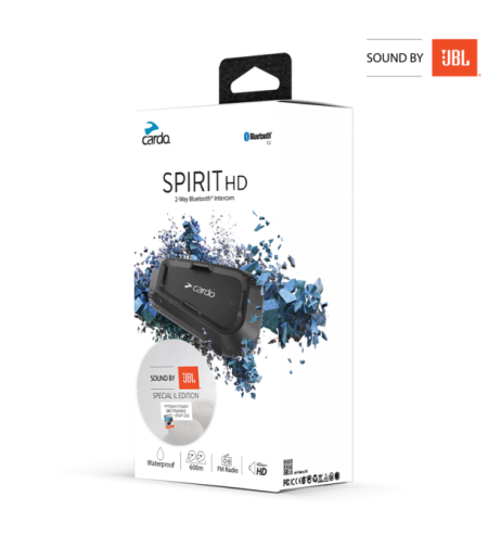 דיבורית בלוטוס לקסדה Cardo SPIRIT HD JBL מהדורה מיוחדת