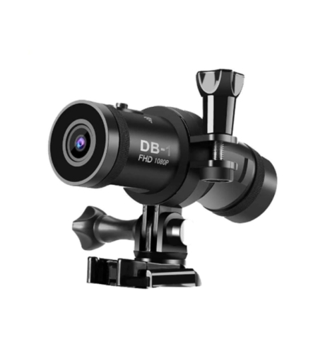 מצלמה לקסדה קדמית ואחורית לקסדת אופנוע DB־1