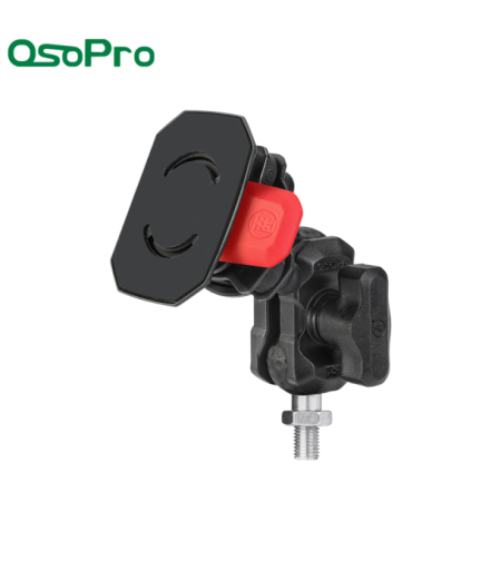 תושבת לנייד מסוג Click&Lock לכידון אופנוע – תפוח למראה OsoPro 10MM