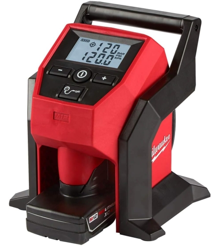 קומפרסור נטען לרכב של מילווקי 12V MILWAUKEE M12BI