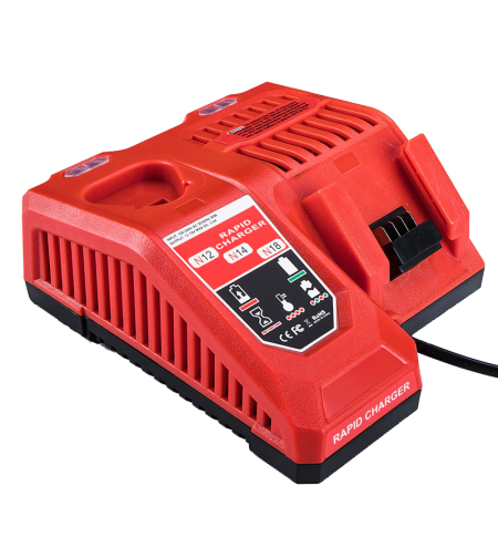 מטען מהיר מילווקי RAPID 12V/18V MILWAUKEE M12-18FC