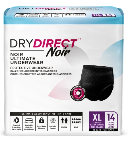 תחתון שחור DRY DIRECT(אגוסן) מידה XL