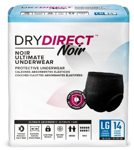 תחתון שחור DRY DIRECT(אגוסן) מידה L