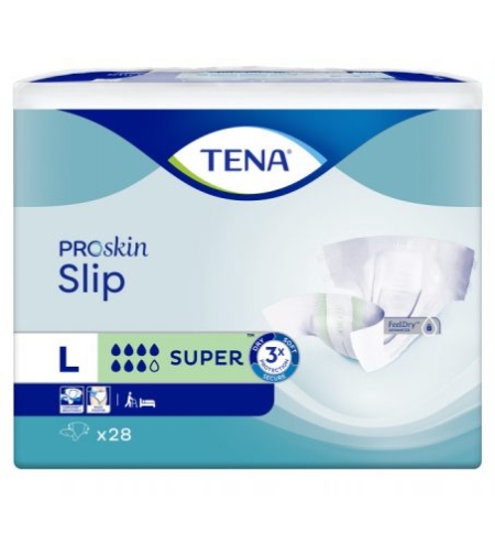 TENA - חיתול סליפ סופר מידה L כמות 28 יחידות