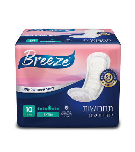 Breeze - תחבושות לבריחת שתן אקסטרה
