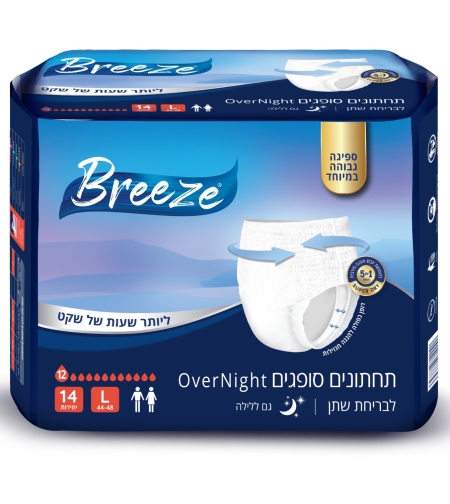 תחתון BREEZE overnigth - L