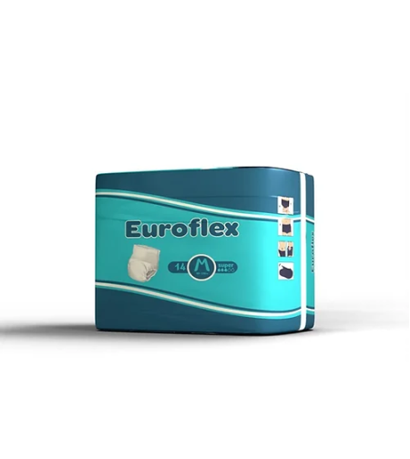 תחתון EUROFLEX - מידה M כמות 4 חבילות