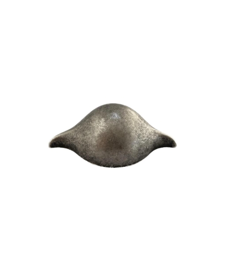 ידית כונכיה צבע כסף עתיק