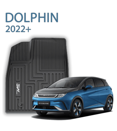 שטיחי 3w תואמי מקור ל BYD Dolphin משנת 2022