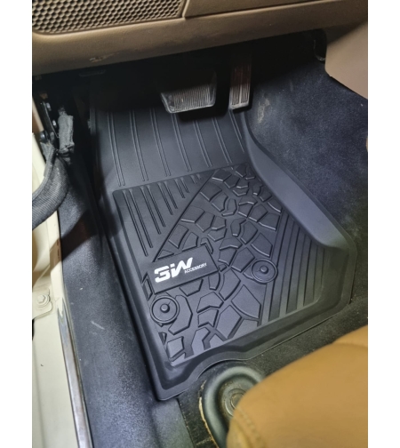 שטיחי 3w ל JKרנגלר JEEP בין השנים 2007-2019