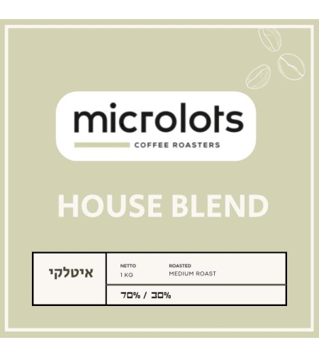 תערובת קפה איטלקי 70/30, 1 ק