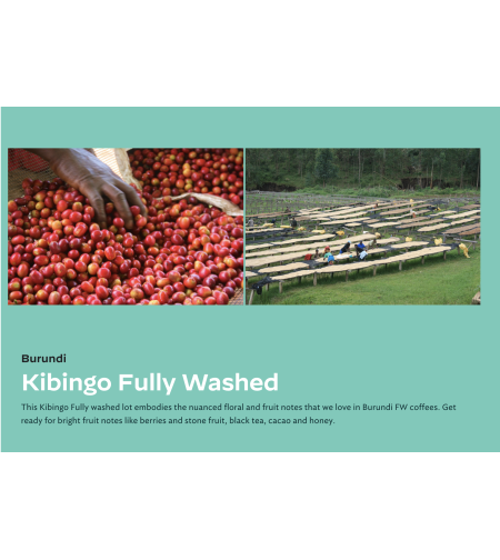 BURUNDI Kibingo washed 1 kg