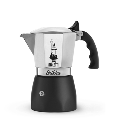 מקינטה 4 כוסות BIALETTI Brikka
