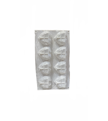 תבנית סיליקון - לב מעוצב 1