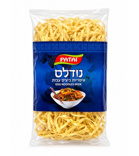 נודלס | אטריות ביצים עבות