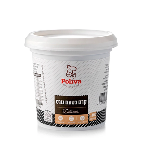 קרם בטעם נוגט 400 גר'