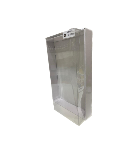 קופסה מכסה שקוף במידות 11*31*44