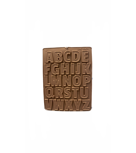 תבנית סיליקון - אותיות אנגלית