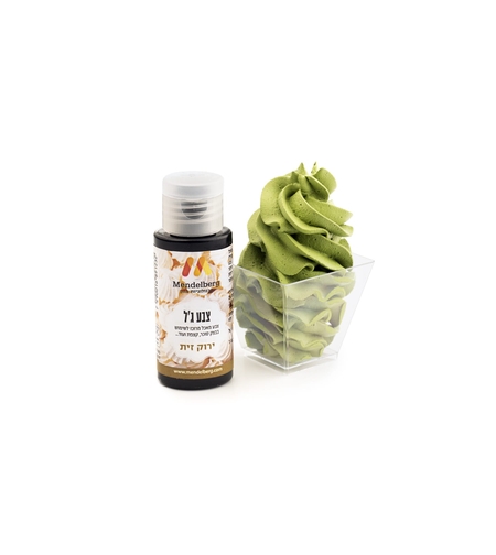 צבעי ג'ל - ירוק זית