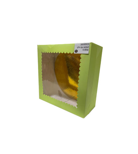 קופסה חלון שקוף במידות 13*30*30