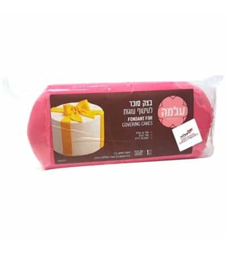 בצק סוכר ורוד - 1 ק