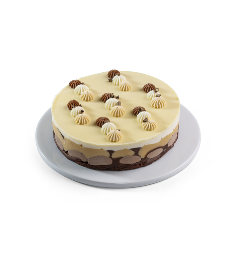 פס עוגה - שלושה שוקולדים