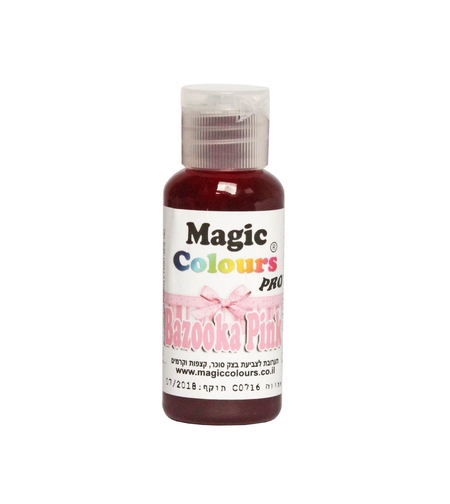 צבע ג'ל ורוד בזוקה