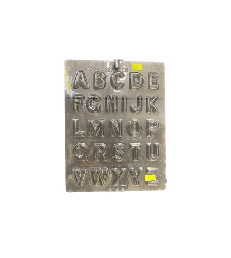 תבנית פלסטיק - אותיות אנגלית