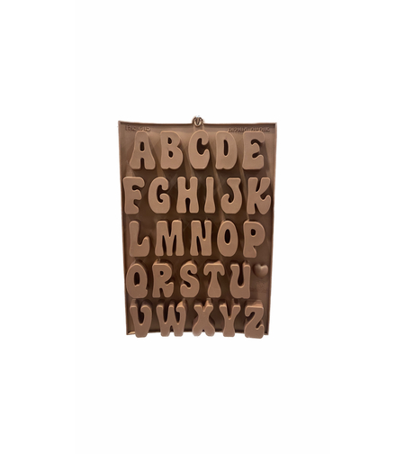 תבנית סיליקון - אותיות אנגלית גדולות