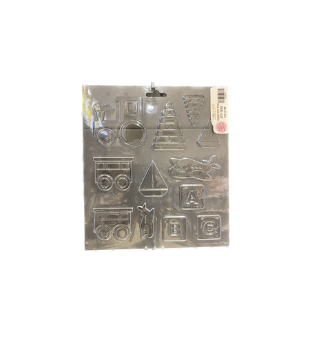 תבנית פלסטיק - צעצועי ילדות