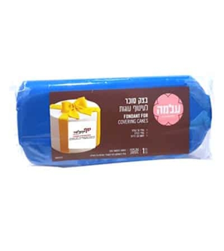 בצק סוכר כחול - 1 ק