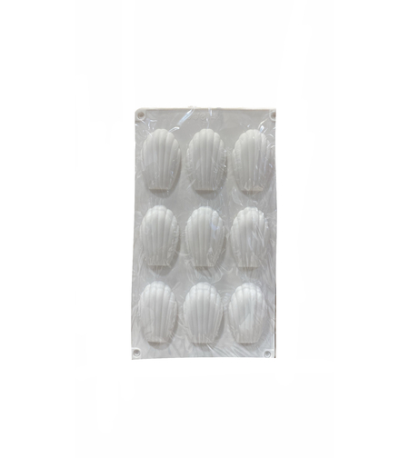 תבנית סיליקון - מדלן 9 שקעים