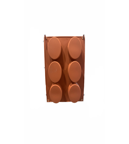 תבנית סיליקון - אליפסה עמוקה שטוחה