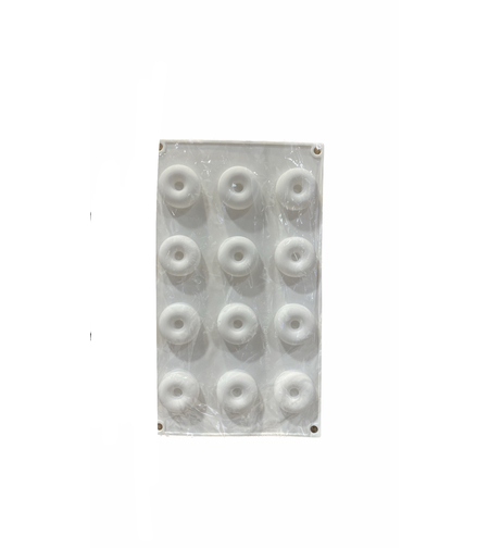 תבנית סיליקון - דונאטס 12 שקעים