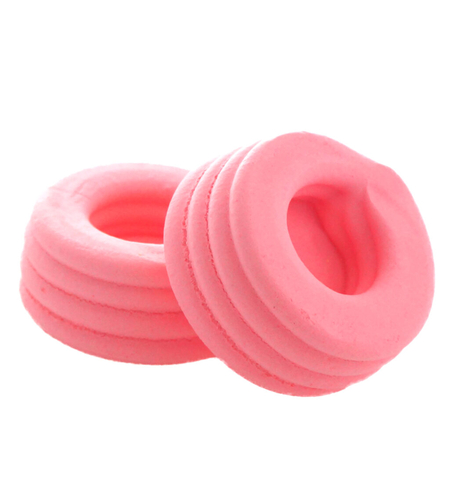 פבלובה עגולה בצבע ורוד - 15 יח'