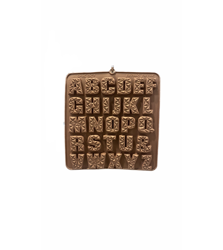 תבנית סיליקון - אותיות אנגלית מעוצבות