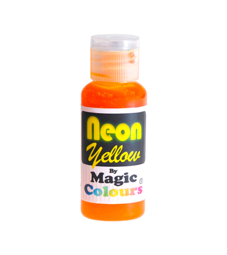 צבע ג'ל ניאון צהוב