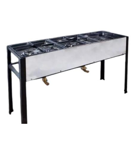 כיריים גז שלושה ראשים 120X40 גובה 75 כולל אישור מכון התקנים