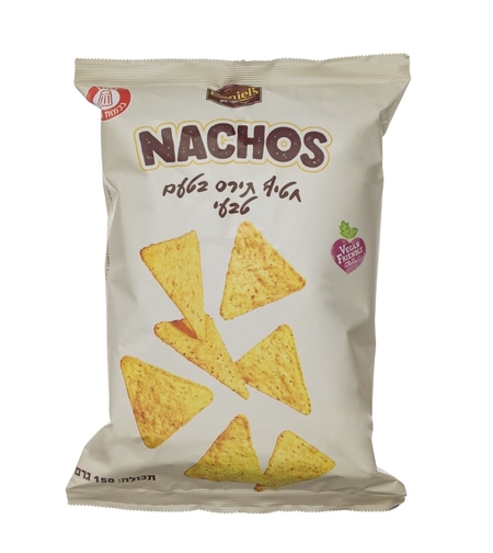 נאצ׳וס משולשים בטעם טבעי 150 גרם