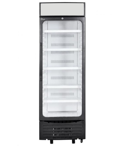 מקרר 400 ליטר (350 נטו) עם גלגלים - צבע שחור