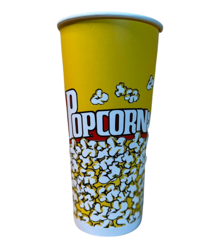 100 יח' כוסות לפופקורן - 24oz