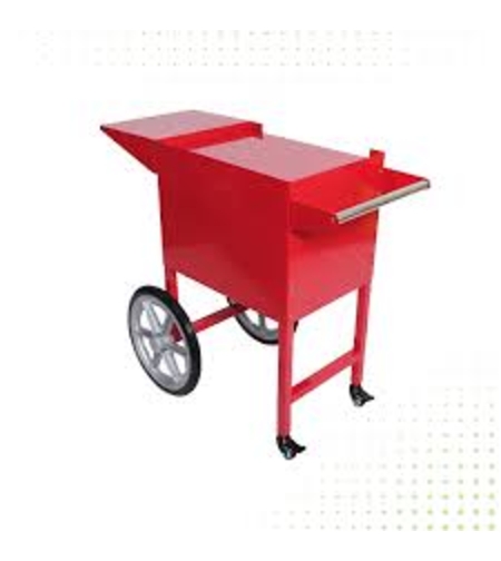 עגלה למכונת פופקורן