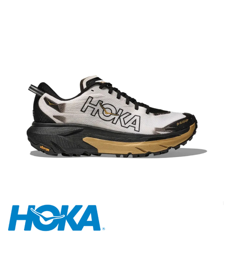 HOKA MAFATE 5 הוקה גברים שחור זהב לבן