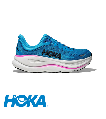 HOKA BONDI 9 הוקה נשים כחול ורוד