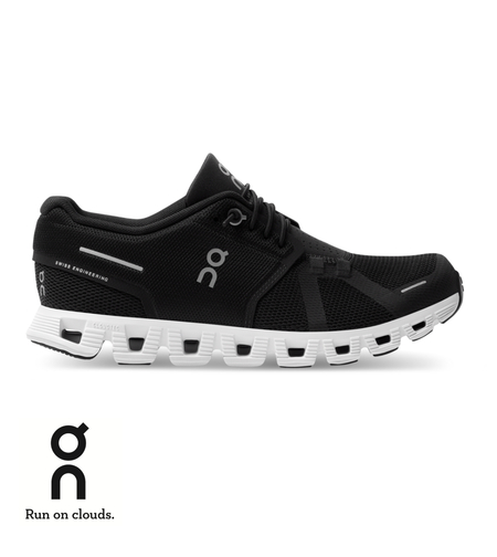 ON CLOUD 5 און קלאוד גברים שחור לבן