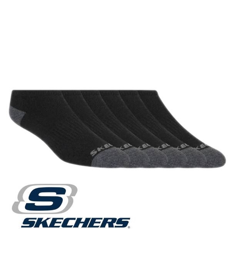 שישיית גרביים סקצ'רס שחור