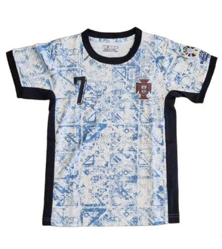 חליפות כדורגל יורו 2024 נבחרת פורטוגל - רונאלדו לבן כחול